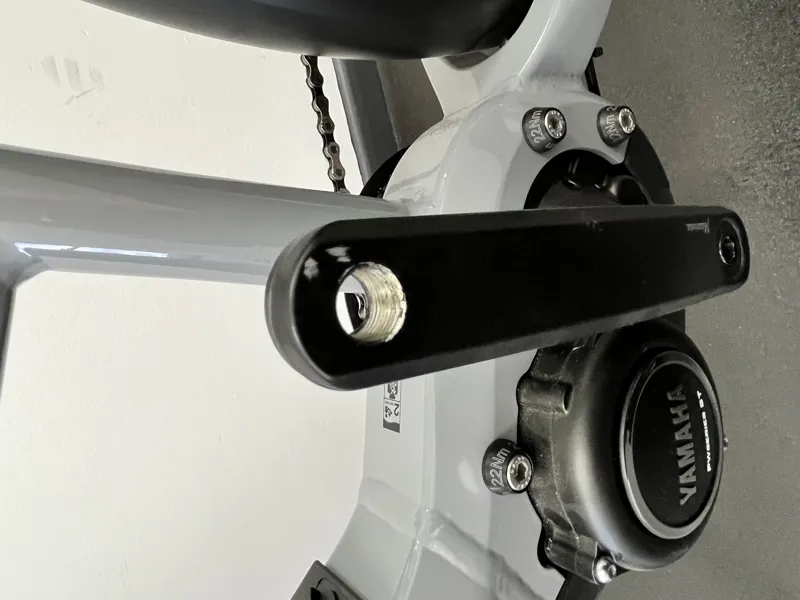 EX DISPLAY Haibike Trekking 6 500Wh Mid Electric Hybrid Bike Medium 2022 in Grey -2